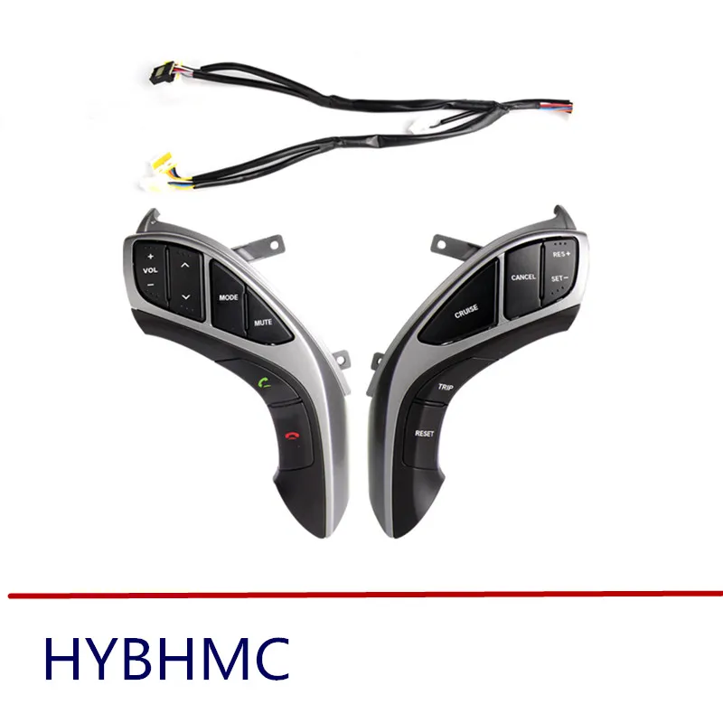 Для 2012 2013 hyundai Elantra Многофункциональная кнопка рулевого колеса Bluetooth аудио канал и круиз контроль