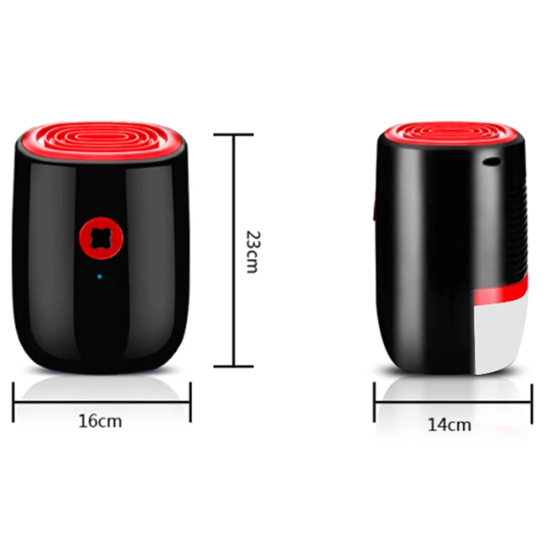 Ceny 800Ml elektryczny osuszacz powietrza do domu 25W Mini domowe osuszacze powietrza przenośny przybory do czyszczenia osuszacz powietrza pochłaniacz wilgoci