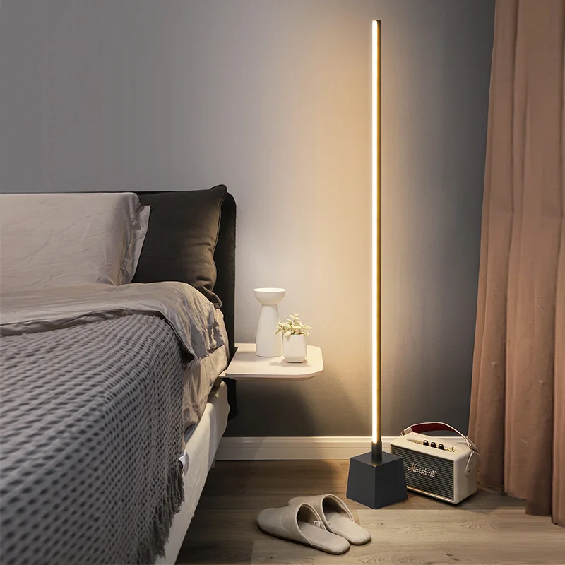 

Modern Floor Lights Studyroom Standing Lamps for Living Room Iron LED Standing Lamp Nordic Bedroom Led Bedside Floor Lamps