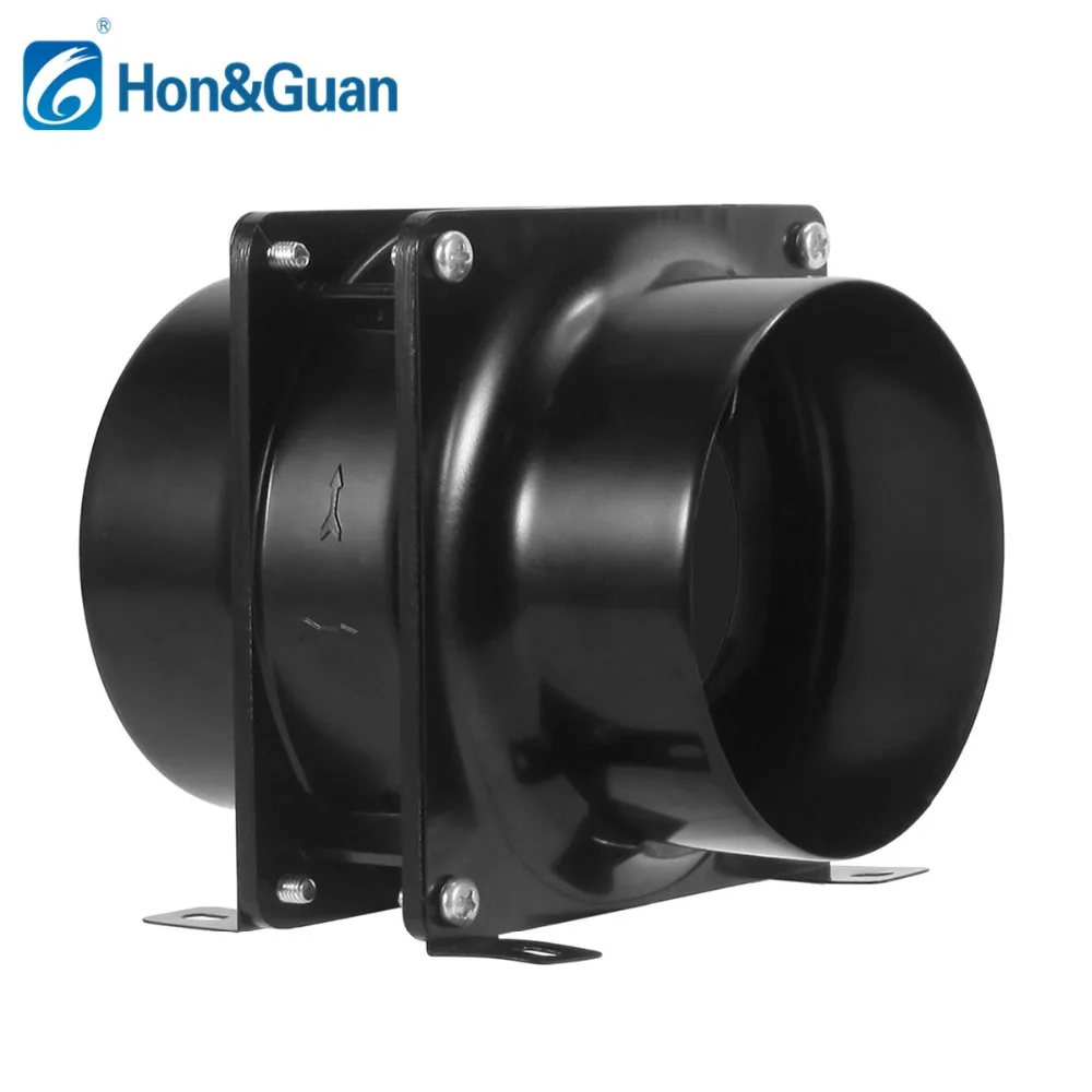 4/6inch Aluminum Alloy Exhaust Inline Duct Fan Ventilation Fan for Greenhouse Grow Tents with Carbon Filters Air Exhaust Fan  