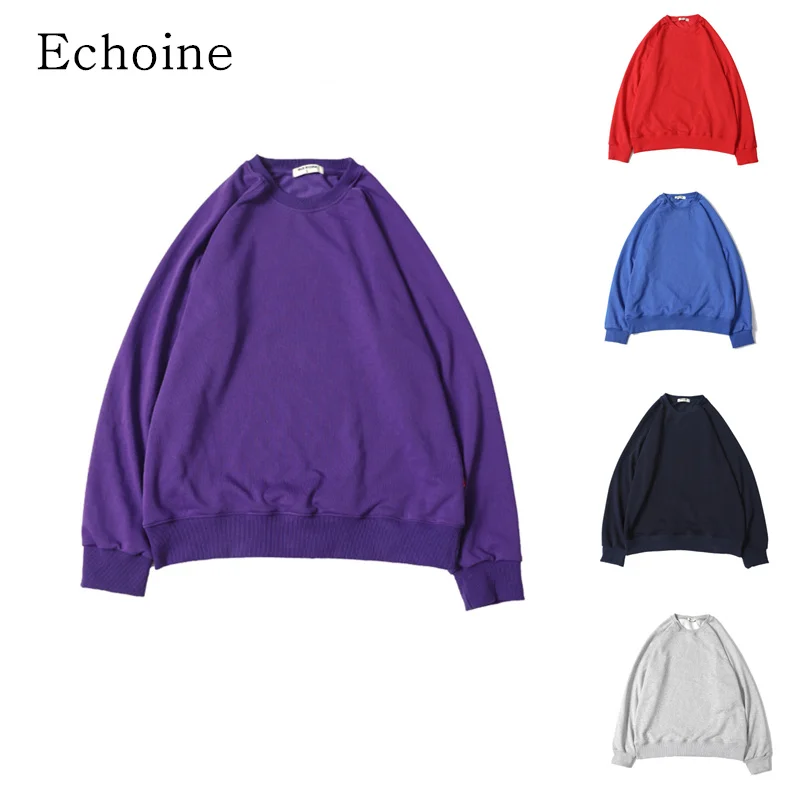 

Winter Cotton Solid Purple Hoodie Men Hip Hop Sweatshirt Casual Streetwear Loose Plus Size KPOP Pullover Hoodies Harajuku O-neck