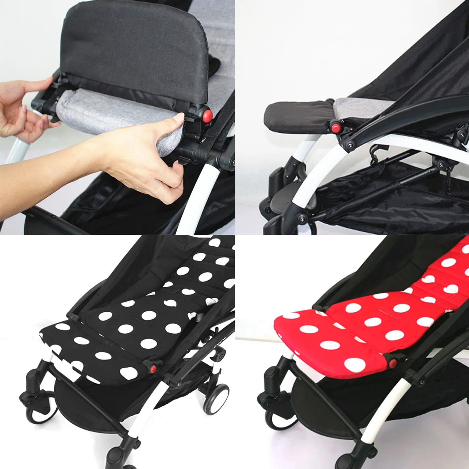 stroller footrest extension