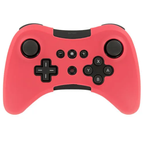 

Red Soft Silicon Cover Case Skin Pouch Sleeve for Nintendo Wii U Wireless Controller