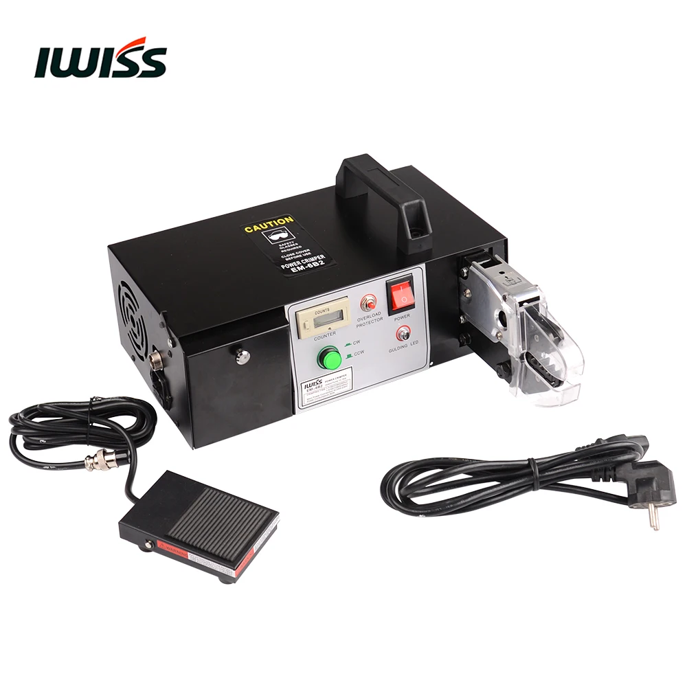 

IWISS Electrical Crimping Tool Terminal Crimper EM-6B2 EM-6B1 with Free Seven Crimping Die Sets