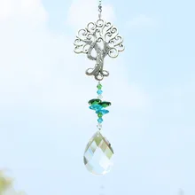 H& D Rainbow Makers Suncatchers Хрустальная фантазия, древо жизни с 50 мм Хрустальная Призма для окна