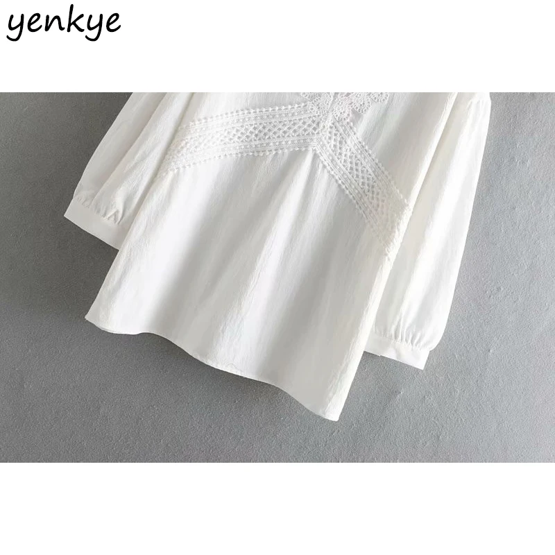 Women modis Pompoms Trims V Neck Floral Print Blouse Long Sleeve Vintage Oversize Summer Tops blusas mujer de moda 2019