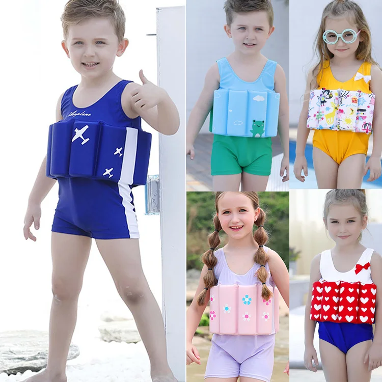 baby bathing suit with floatation