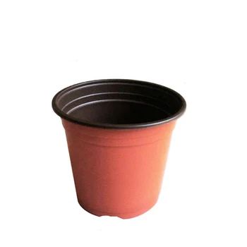

10pcs Nursery Seedlings Plant Flower Pots Lightweight Two-tone Universal Soft Flower Plant Container Seed Starting Pots