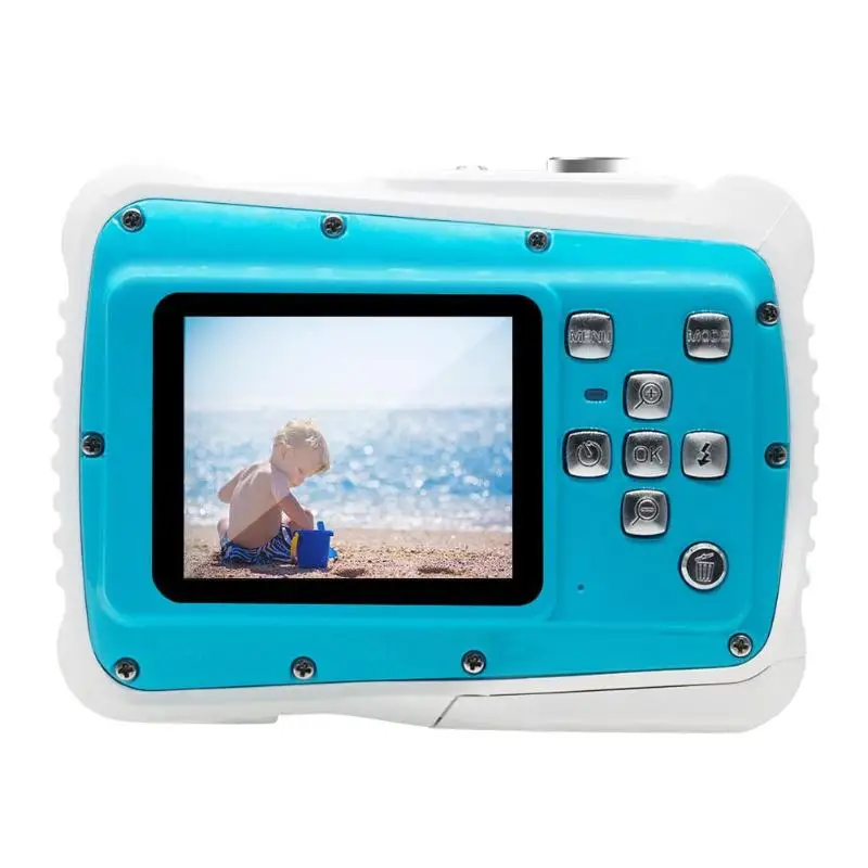

ALLOYSEED 2 inch Kids Mini Digital Camera TFT LCD Screen 8MP 1080P 3m Waterproof Portable Camcorder Children Christmas Gifts Toy