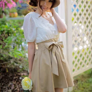 

Free New Arrival Hot Sale Shipping 2019 New Royal Fairy Tale Lolita Dress High Waist Original Silk Ribbon Princess