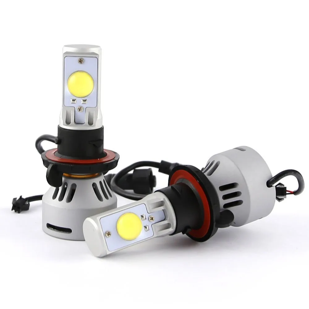72w High Power Ultra Bright H13 9008 LED Headlight Conversion Kit 6500k Color Higt Low Beams LED Bulbs (2)