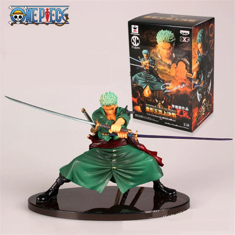 Japan Anime One Piece Roronoa Zoro Action Figure Model Toys Double Knife Flow Fighting Form Cosplay Toys Boy Toy Hzw028 Model Toy Toys Boysboys Toys Aliexpress