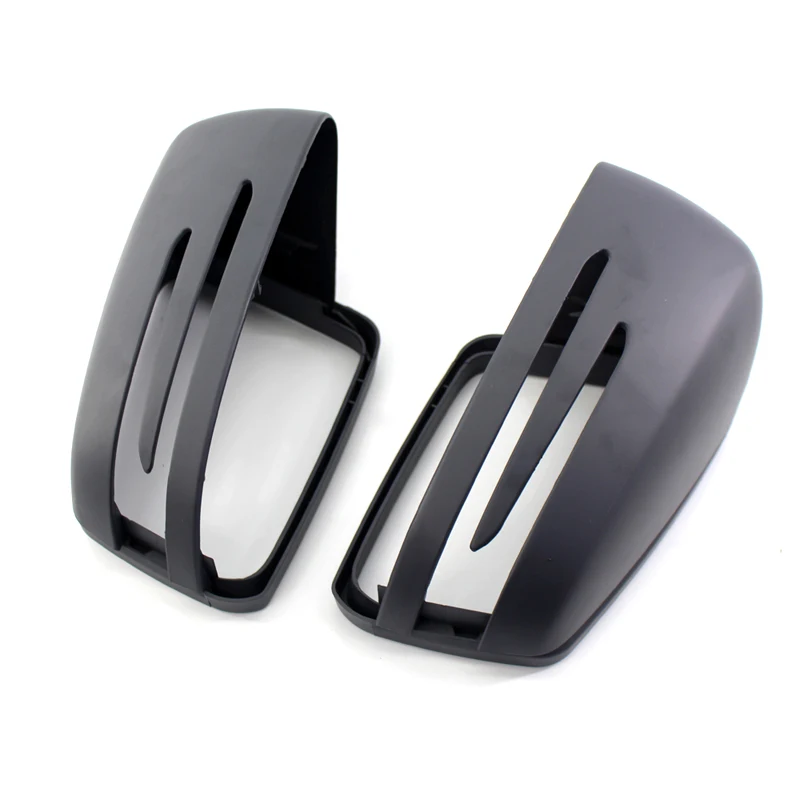 1 Pair Right Left Side Car Door Mirror Cover Rearview Mirror Housing