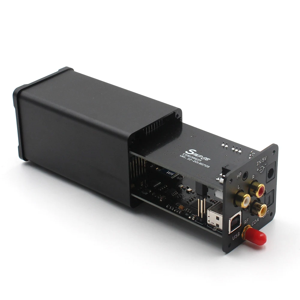 ES9038Q2M ультракомпактный DSD USB Оптический SPDIF коаксиальный CSR8675 Bluetooth 5 0 вход DOP аудио