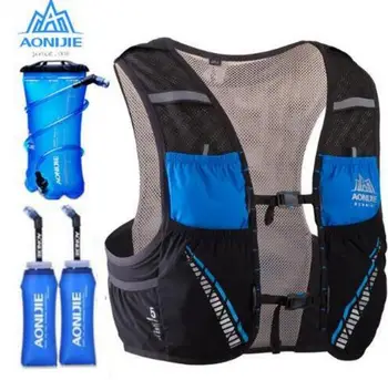 

AONIJIE Running Bag Hydration Backpack Rucksack Bag Vest Harness Water Bladder Hiking Camping Marathon Race 5L