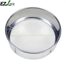 15,5x5,2 см кухонные инструменты для выпечки тортов из нержавеющей стали шейкеры Сетчатое сито для муки, решето-сито высокого качества