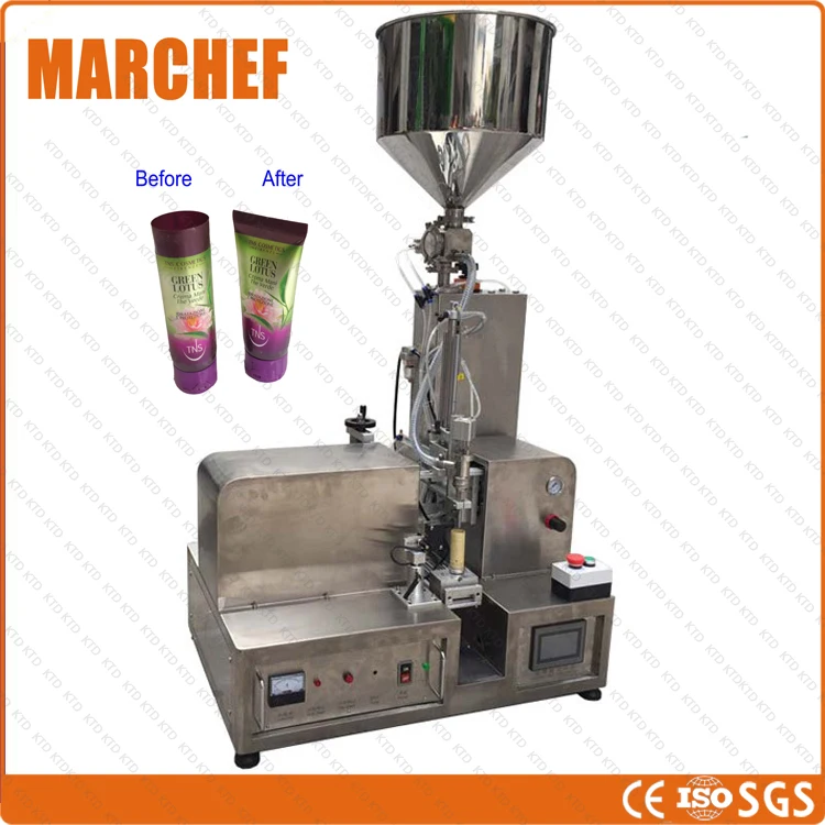 

CE ISO Automatic cream paste ultrasonic Tube filling sealing machine