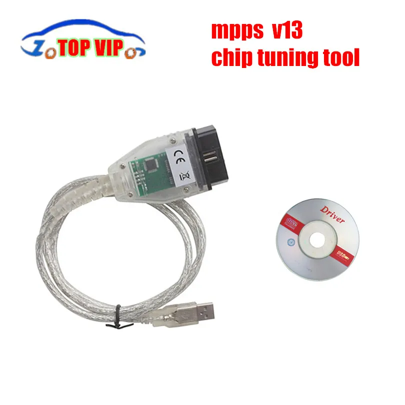 

For SMPS MPPS V13.02 V13 K CAN Flasher Chip Tuning ECU Programmer Remap OBD2 OBDII Diagnostic USB Interface - K+CAN free ship