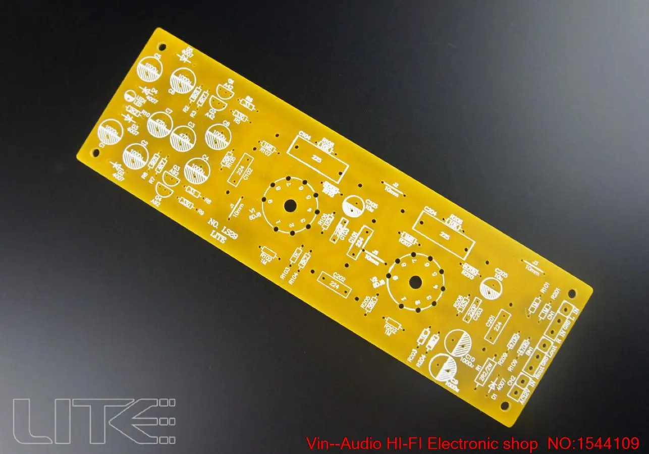

1PCS VIN LS29 tube baffle plate ( fax piglets music circuit ) empty board FREE SHIPPING