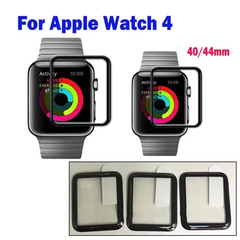

Toughened glass for iwatch 4 2018 protective glass for apple iwatch 40 44 screen protect case for i watch 4 40mm 44 2018 cover