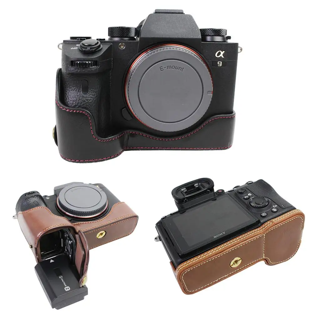 Чехол сумка Coover из искусственной кожи для камеры Sony A9 a9 A7III A7M3 A7RIII A7RM3 A7 III Markiii A73 slr