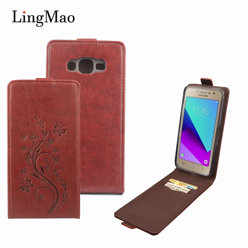 Luxury Wallet Leather Flip Case For Samsung Galaxy J2 J5 Prime A3 A5 J1 2016 Phone bags Mini 2017 | Мобильные телефоны и