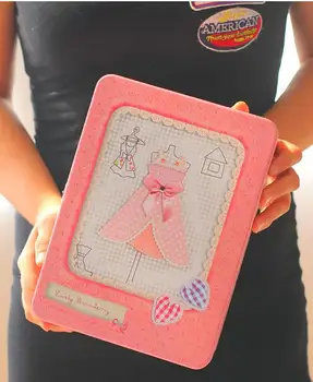 

Fashion Metal Multi-function colourful Large receive tin box with a lock mix order 2pcs/ lot free shipping