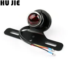 Мотоцикл черный тормозной фонарь держатель номерного знака Кронштейн для Honda Yamaha Kawasaki Suzuki Harley Dirt Bike ATV Chopper