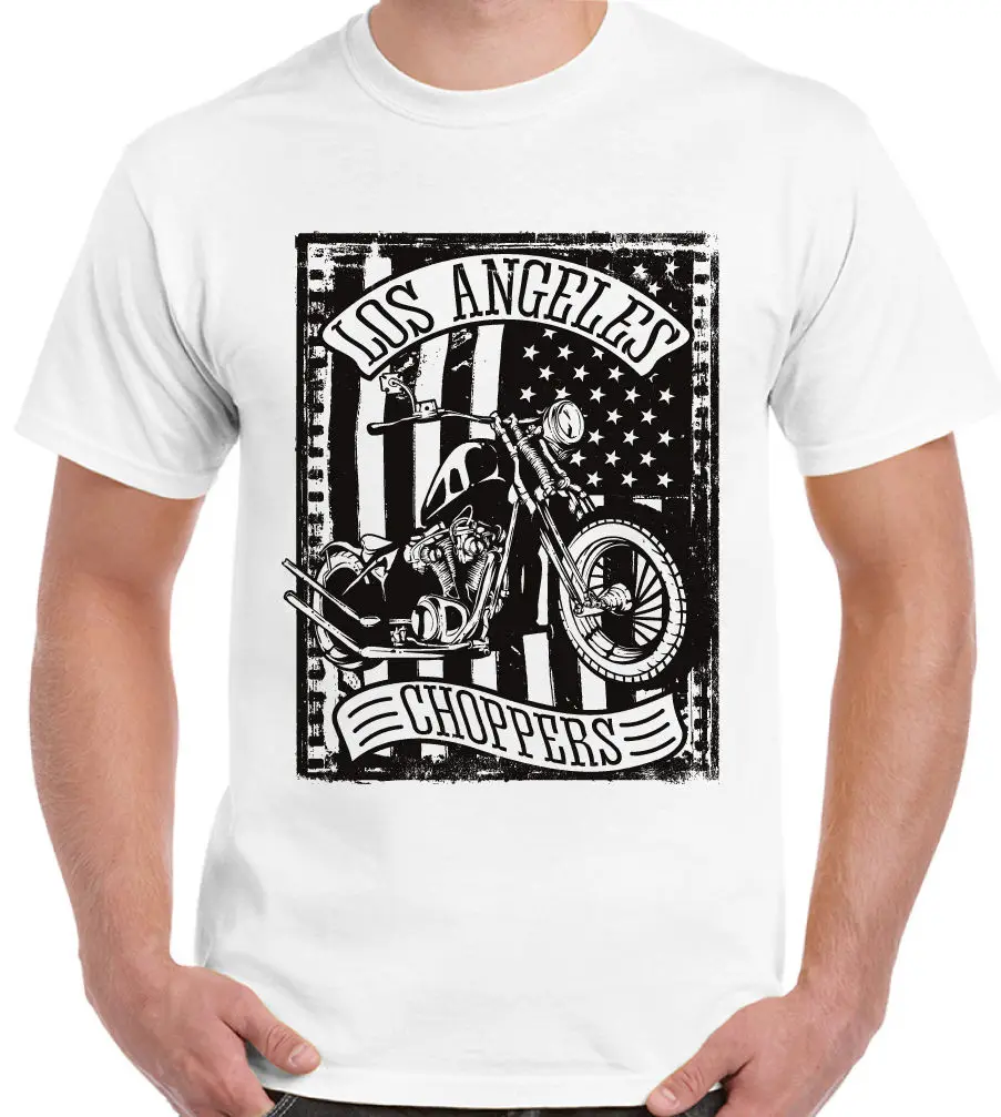 

Los Angeles helicopteros Hombre Moteros Camiseta Personalizado Harley Men Tee Shirt Tops Short Sleeve Cotton Fitness T-Shirts