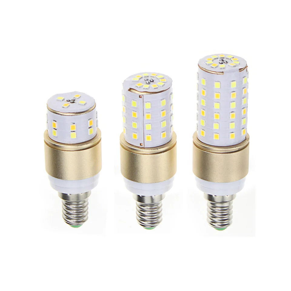 VBS E27 lámpara LED 2835SMD bombilla LED E14 4 W 5 W 7 W bombilla de maíz Bombillas Led Bombillas de luz para la iluminación del hogar caliente/Natural/blanco