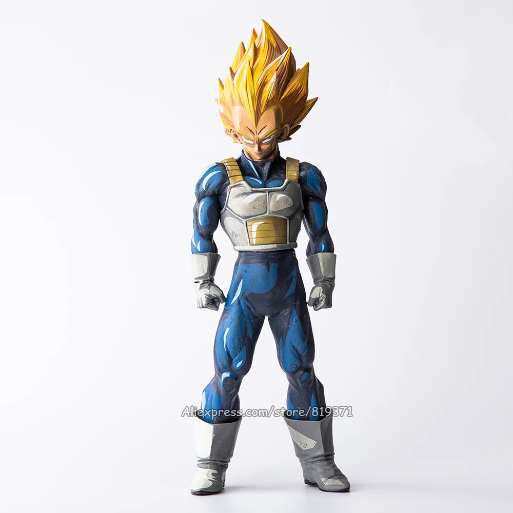 Фигурка Dragon Ball Z фигурку Super Saiyan vegeta аниме 2D Краски Цвет Figuras коллекционные игрушки подарок большой Размеры 1" 32 см