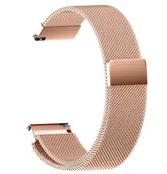 Новый Нержавеющая сталь ремешок для Milanese Loop Apple Watch группа серии группа Длина 14/16/18/20/22 мм блокировки застежка