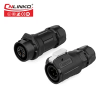 Electrical Waterproof Power Different Types Wire DC Connector Waterproof Jack Mount Plug 220V Circular Connector 5 Pin