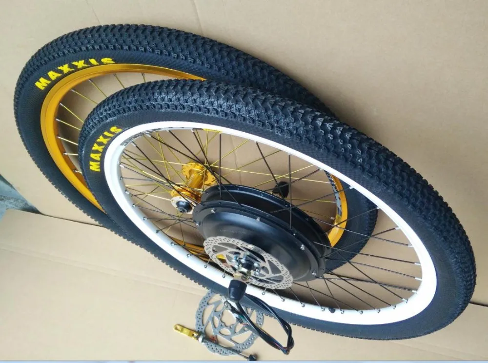 Top Electric Mountain bike 20/26/27.5/29/700C  Electric bike wheels  48V 1000W MTB  motors bicycle Electric  wheel 26*2.1inch tires 4