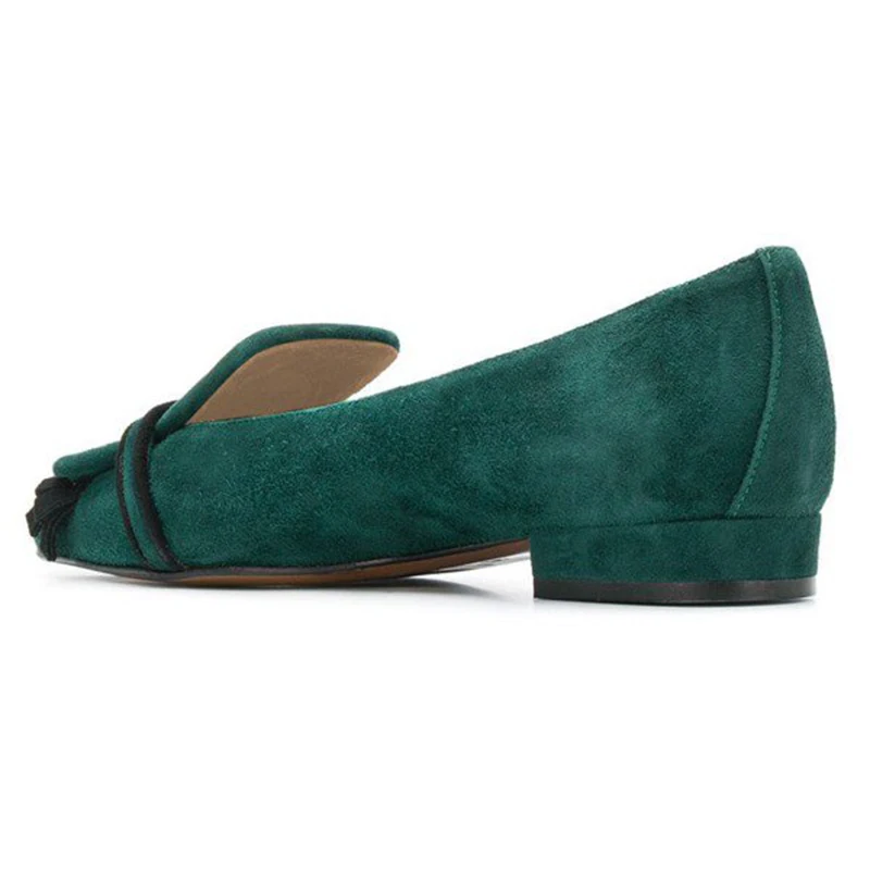 green_suede_fringe_loafers_for_women_1_