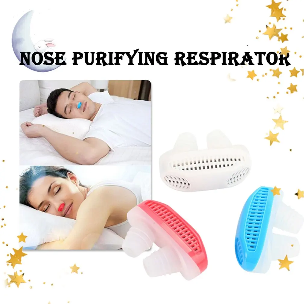 

Relieve Snoring Nose Snore Stopping Breathing Apparatus Guard Sleeping Aid Mini Snoring Device Anti Snore Silicone
