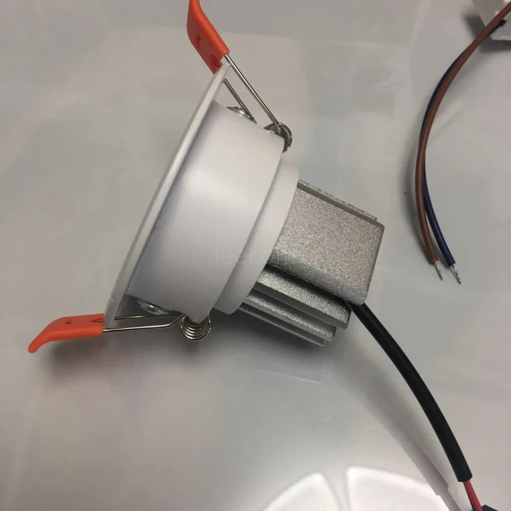 Новый светодиодный прожектор AC230v диаметр 68 мм 8 шт./лот Светодиодный точечный