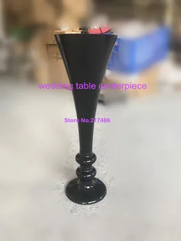

new large and tall Wedding Aisle black Flower Stand Table Candelabras