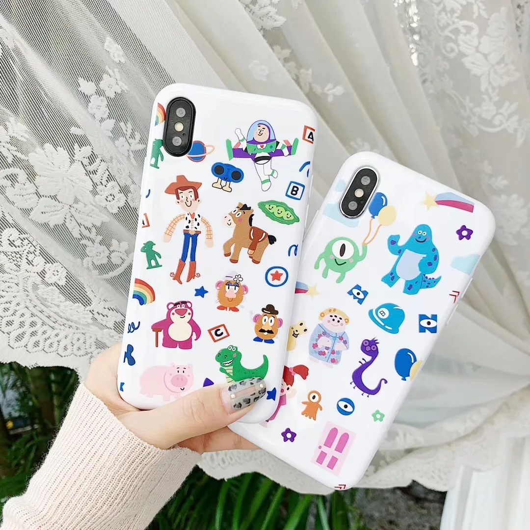 Прекрасный аниме-игрушка история чудовищная чехол для iPhone 6 6s 7 8 plus x xs max xr Alien
