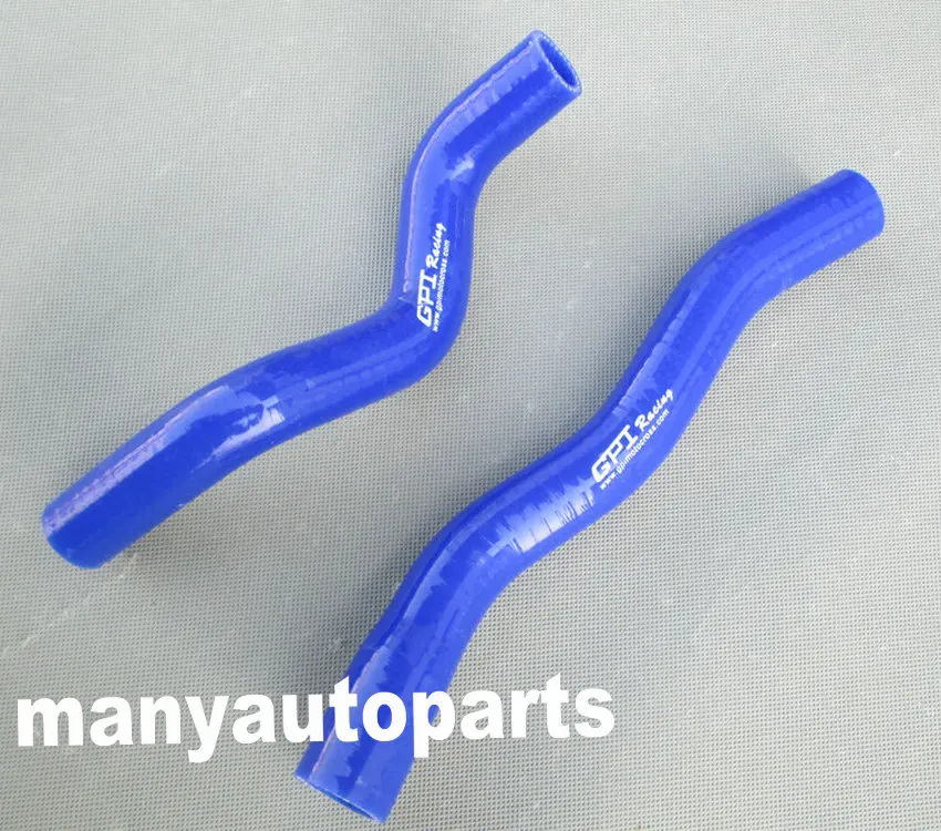 Для KAWASAKI KFX450 KFX 450 ZAP 2008-2011 08 09 10 11 силиконовый шланг радиатора синий