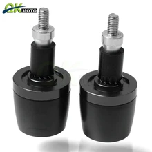 Универсальные мотоциклы ручной грузики руля рука бар заканчивается для Suzuki GSXR 1300 600 750 1000 KAWASAKI Ninja650ABS Z1000R издание