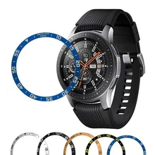 Для samsung Galaxy Watch 46 мм 42 мм gear S3 frontier металлическое кольцо клейкий чехол против царапин Galaxy Watch крышка аксессуары