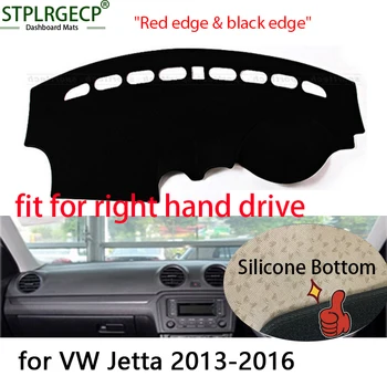 

Right hand drive Double layer Dash Mat Dashmat Dashboard Cover Sun Shade Dash Board Cover Carpet for VW Volkswagen Jetta