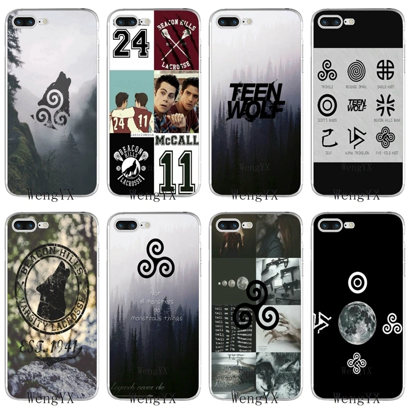 Teen Wolf телефон Scott McCall Triskele логотип силиконовый мягкий чехол для телефона из ТПУ