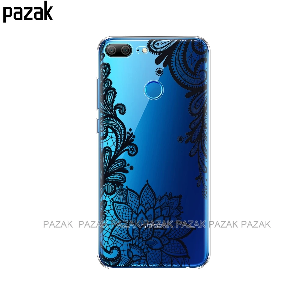 Силиконовый чехол для телефона huawei honor 9 honor 9 lite, чехол s, мягкая задняя крышка из ТПУ для телефона, 360 защитный чехол, дизайн - Цвет: 34352