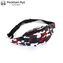 Лидер продаж, камуфляжная сумка на пояс для мужчин, поясная сумка для женщин, 3D печать, bolso de cintura, чехол для телефона мотоцикла