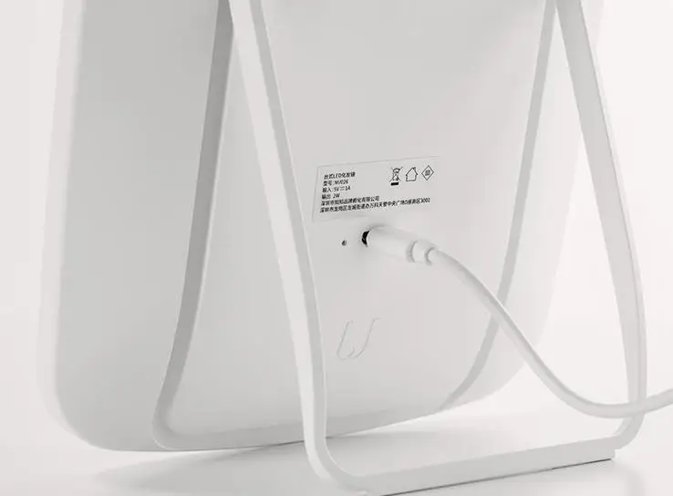 Goedkoop Xiaomi Mijia Make Up spiegel led licht draagbare vouwen licht spiegel slaapzaal thuis desktop draagbare spiegel Smart product