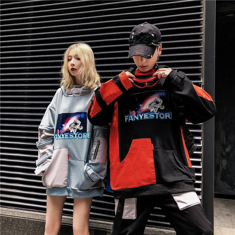 

Autumn 2019 Hooded High Street Space Astronaut Men Hoodie