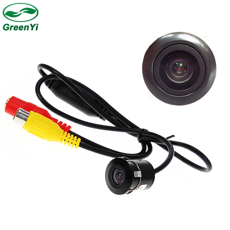 

GreenYi Mini Wide Viewing Angle Waterproof Reverse Backup CCD Car Front / Rear View Camera With Resolution: 480 TV lines