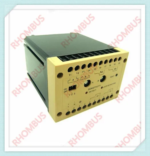 110VAC 2-Channel Traffic Inductive Loop Vehicle Detector Daul Control | Безопасность и защита